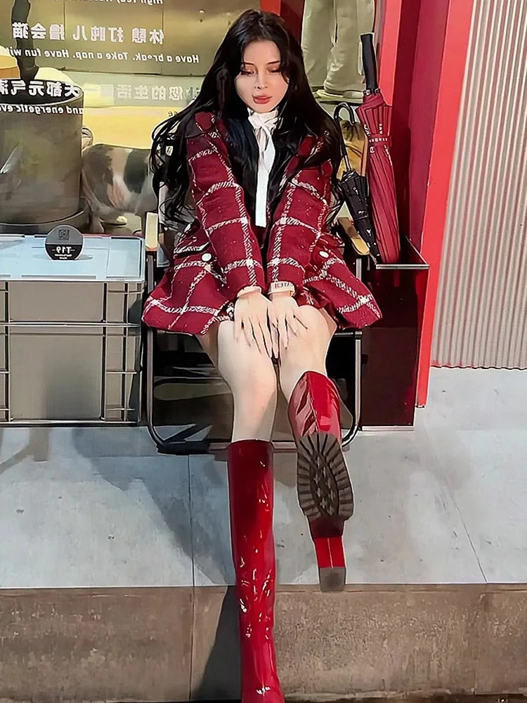 Judy Tweed Coord Set with Bag