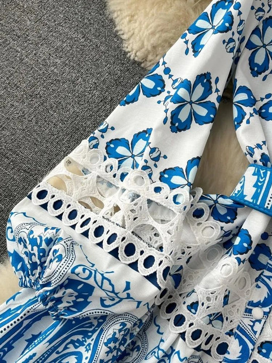 Vienna Summer Dress with Belt