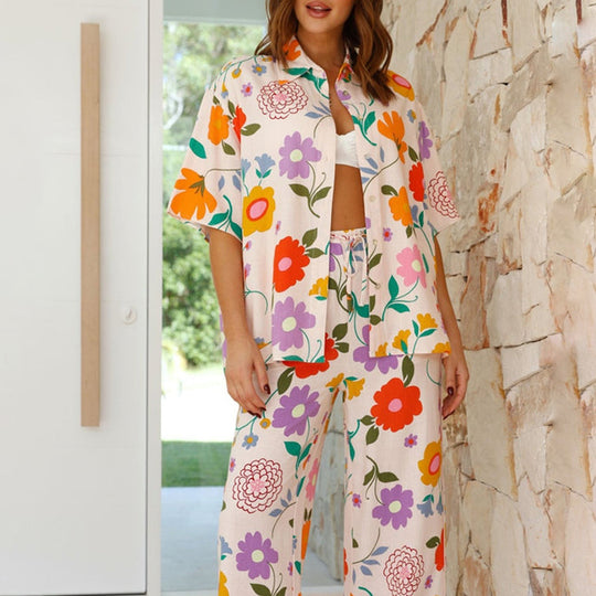 Carol Printed Coord Set