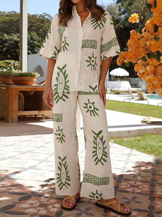 Susaine Printed Coord Set