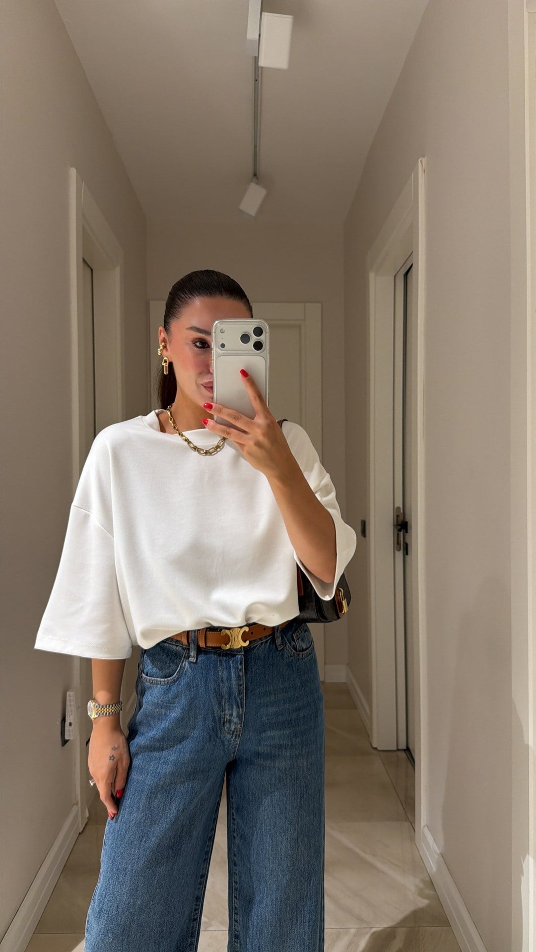 Aria Summer Tee with Cut-out Heart Detailing