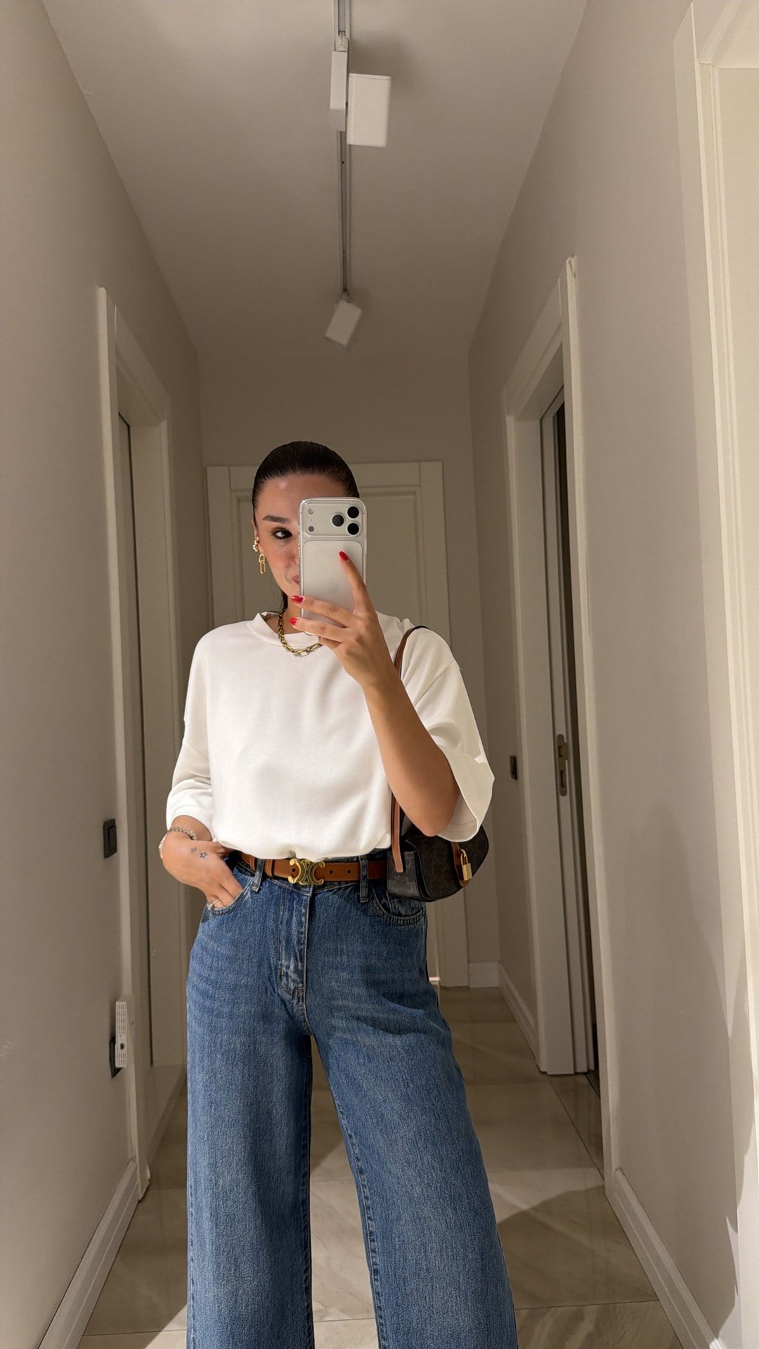 Aria Summer Tee with Cut-out Heart Detailing