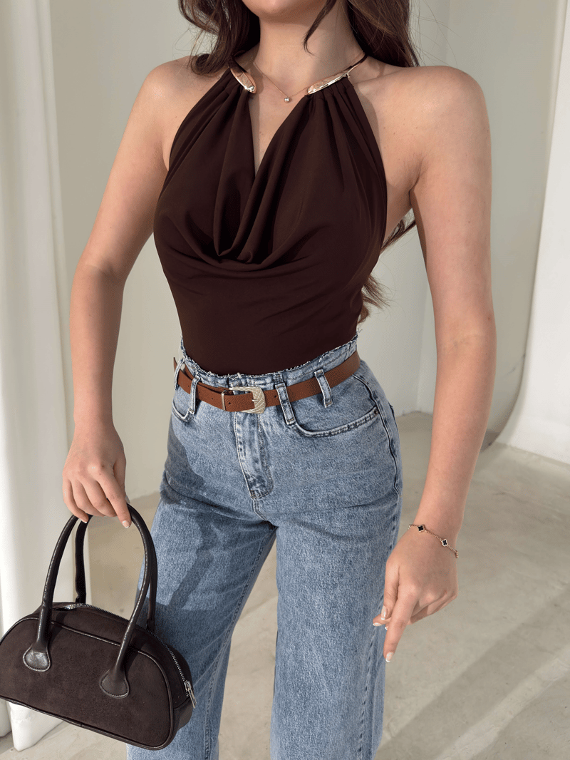 Inara Jewel Collar Bodysuit