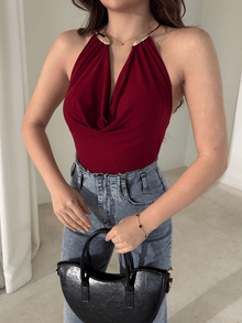 Inara Jewel Collar Bodysuit