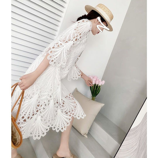 Alexendra Summer Dress with Belt