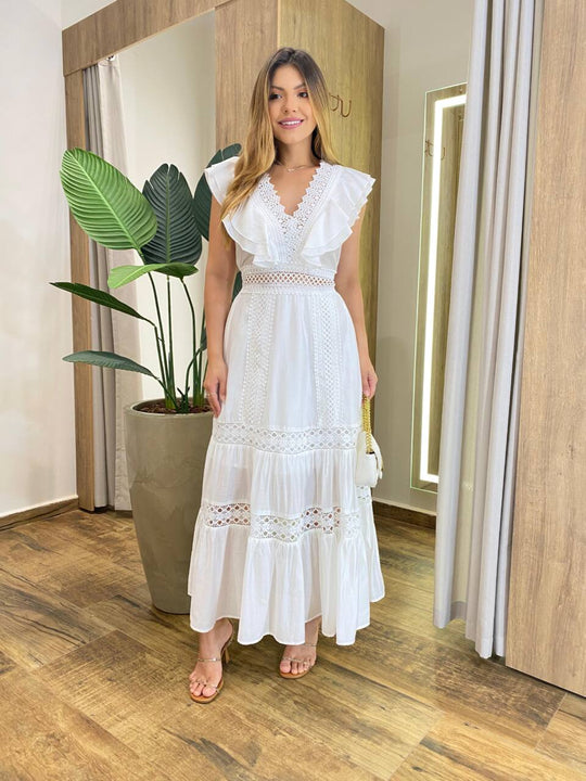 Branca Maxi Dress