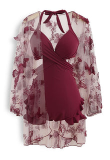 Ashley Swimming suit Set with Cover up
