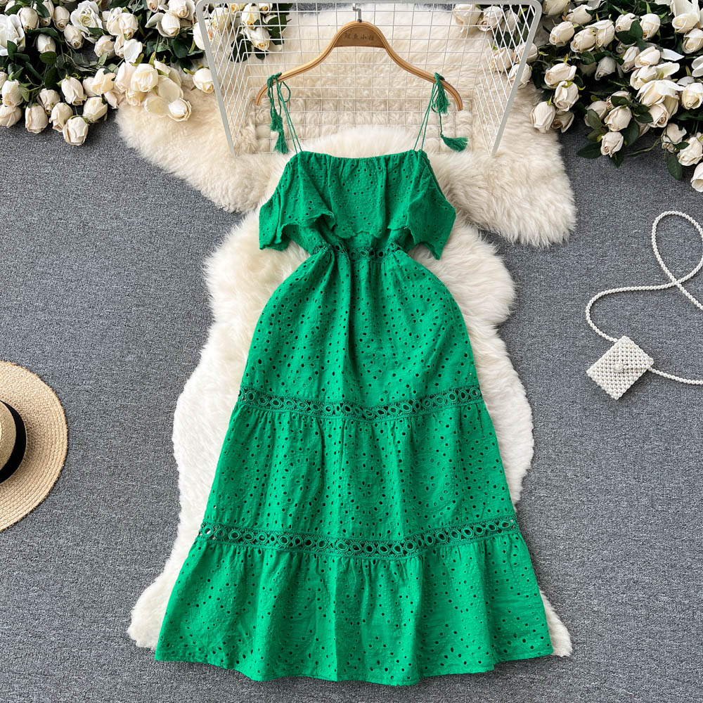 Madeline Hollow out Dress