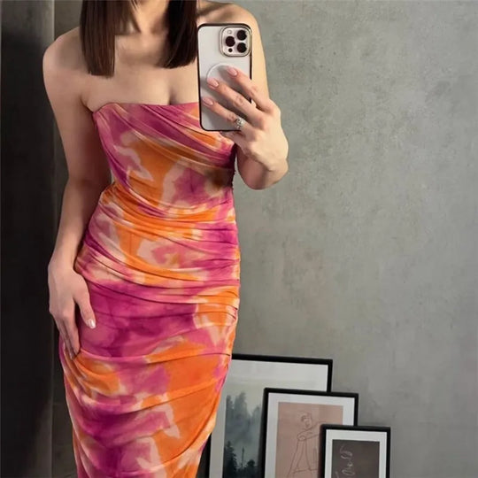 Rachel Slim fit Tube Dress