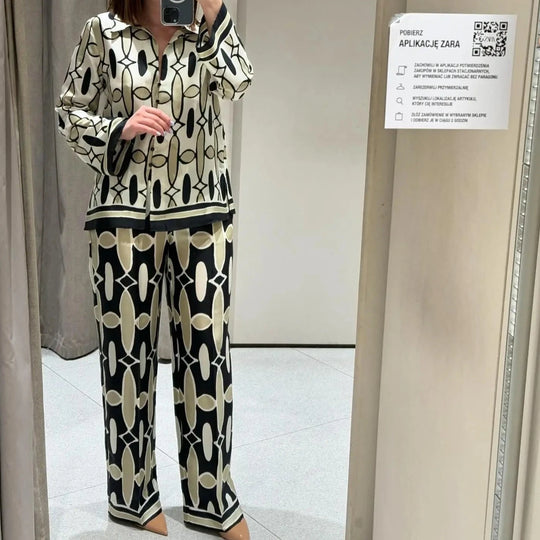 Rome Printed Coord Set