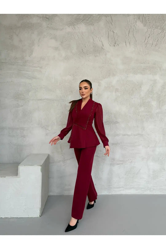 Alaya Embellished Coordinated Set