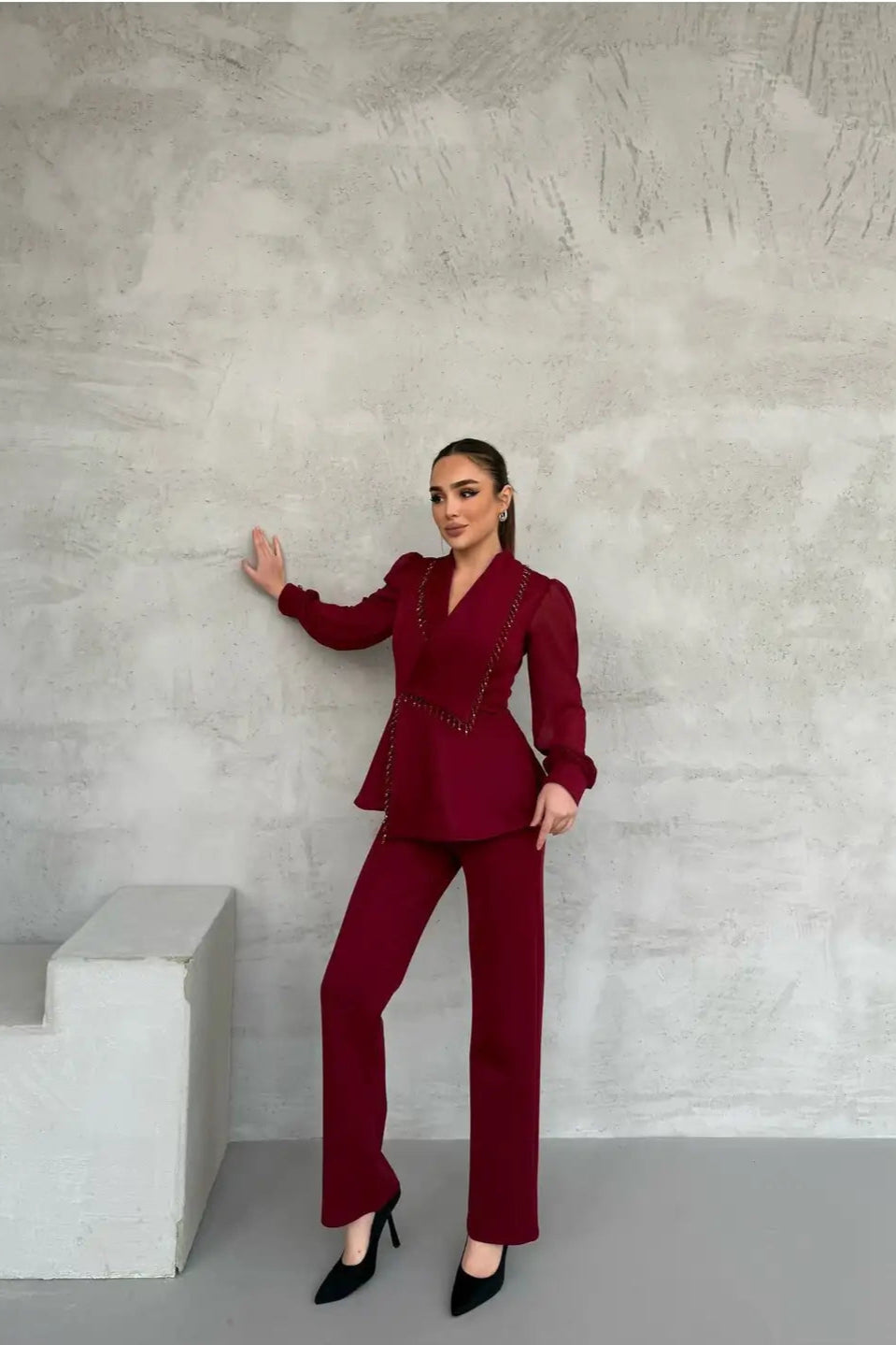 Alaya Embellished Coordinated Set