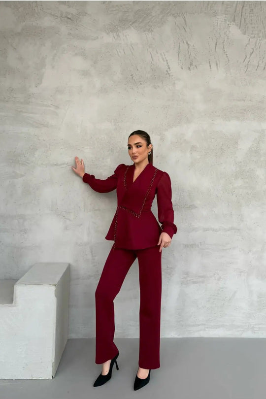 Alaya Embellished Coordinated Set