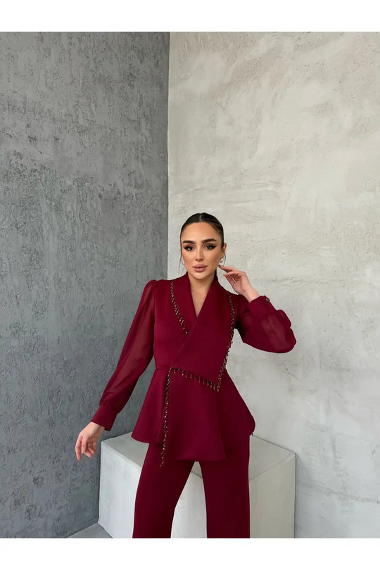 Alaya Embellished Coordinated Set