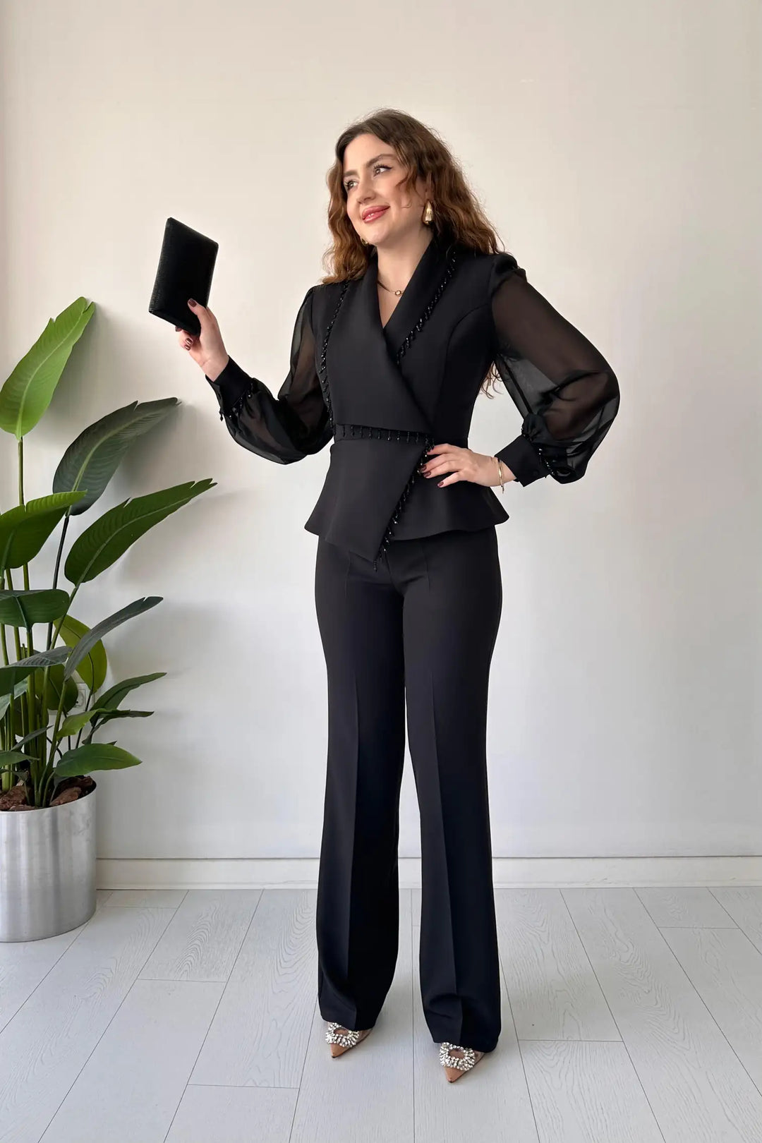 Alaya Embellished Coordinated Set