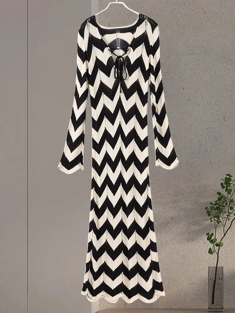 Martha Soft Knit Holiday Dress