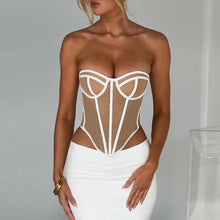 Sasha Strapless Skinny Corset Top