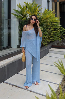 Sweeney Asymmetric Resort Wear Set
