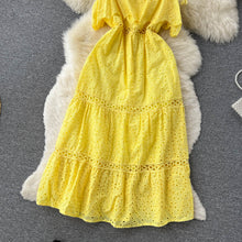 Madeline Hollow out Dress