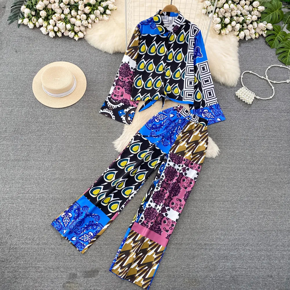 Sarah Printed Coord Set