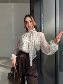 Gabriella Polka Dot Blouse