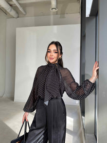Gabriella Polka Dot Blouse
