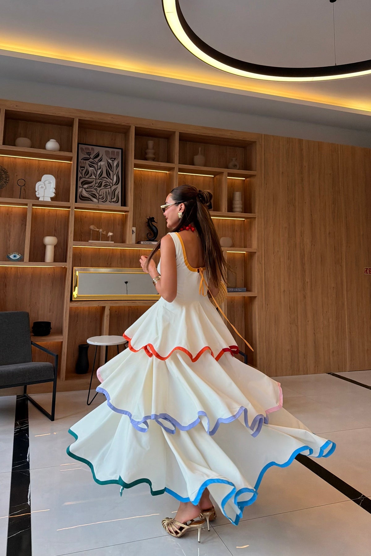 Rigata Layered Dress