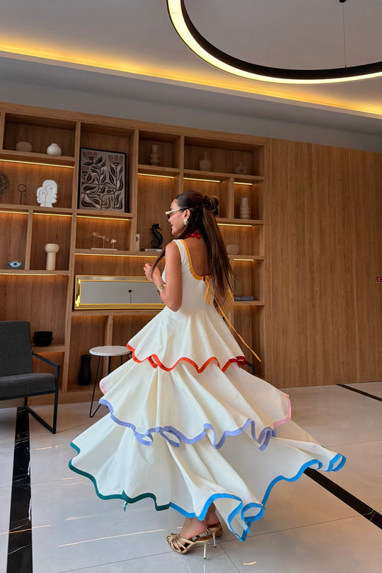 Rigata Layered Dress