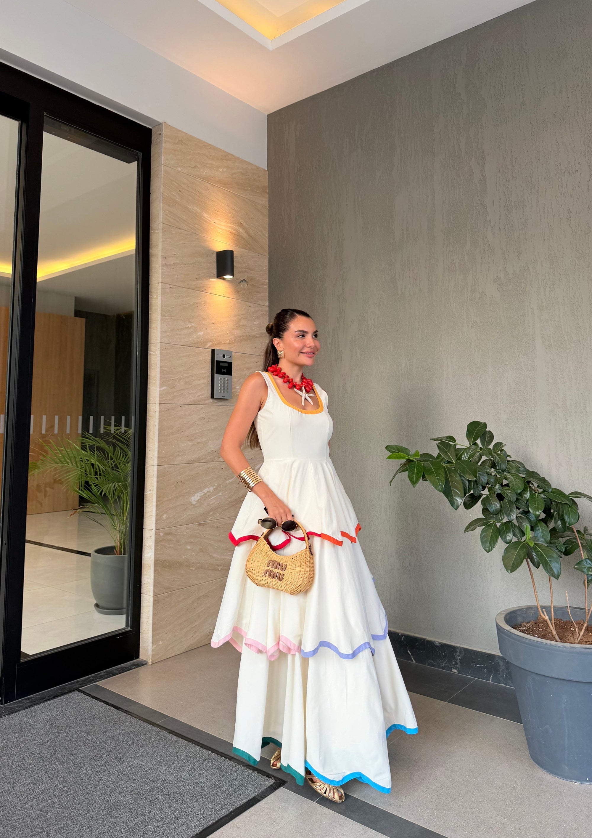 Rigata Layered Dress