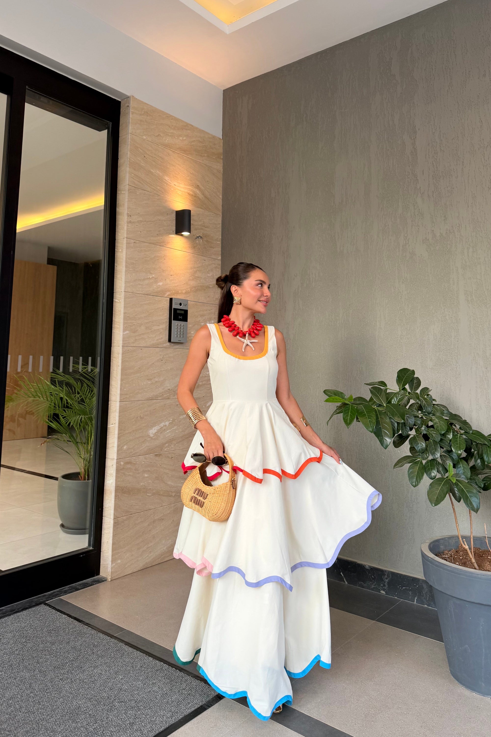 Rigata Layered Dress