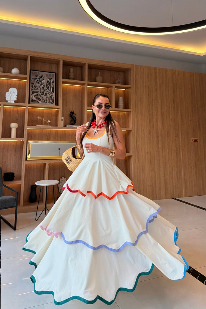 Rigata Layered Dress