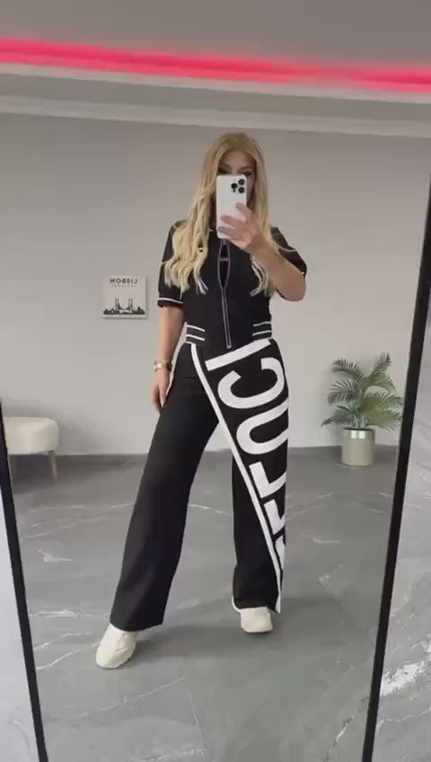 Barrie Printed Jogger Set