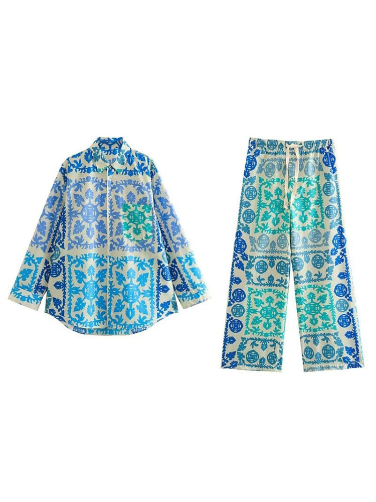 Aviv Printed Coord Set