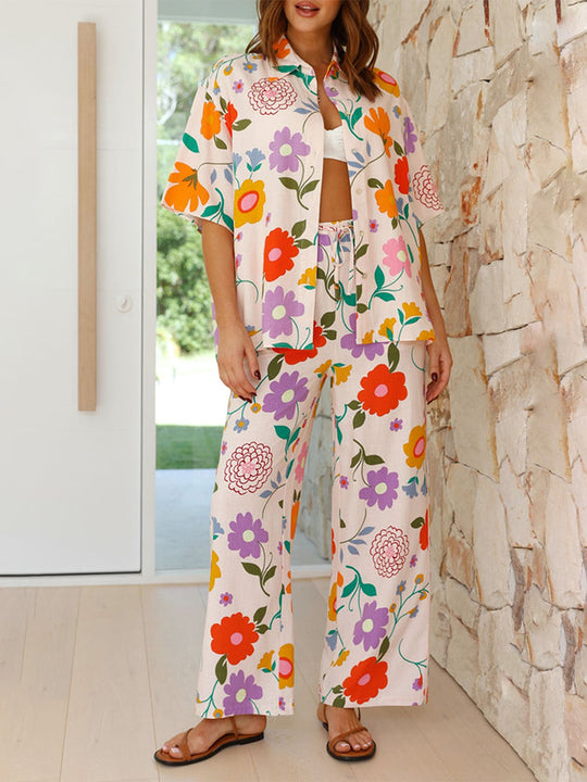 Carol Printed Coord Set