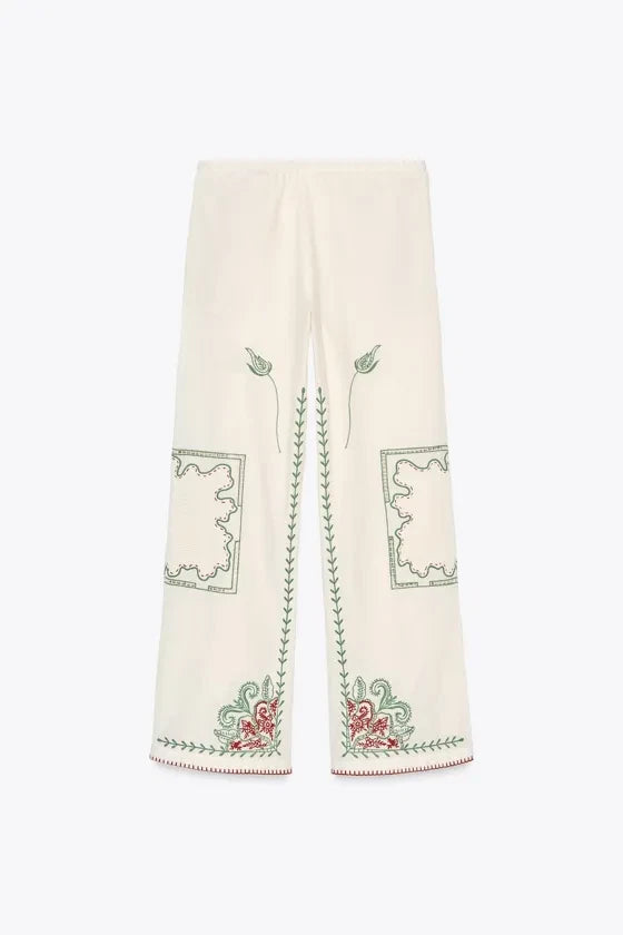 Larsa Embroidered Coord Set