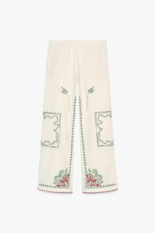Larsa Embroidered Coord Set
