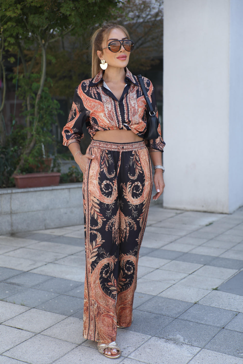 Alba Printed Coord Set