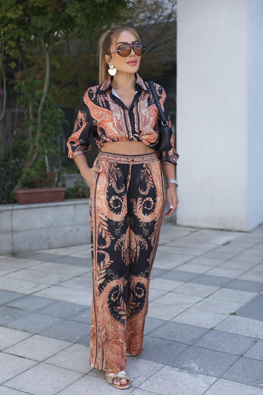 Alba Printed Coord Set