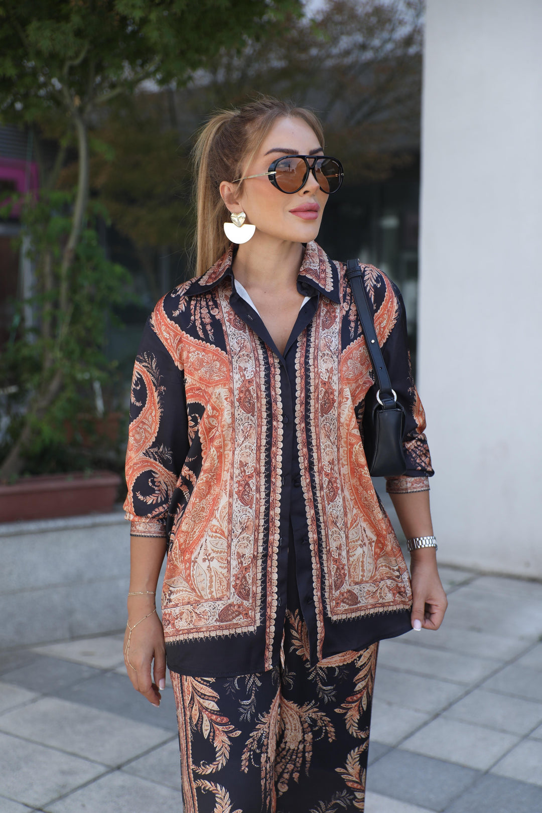 Alba Printed Coord Set