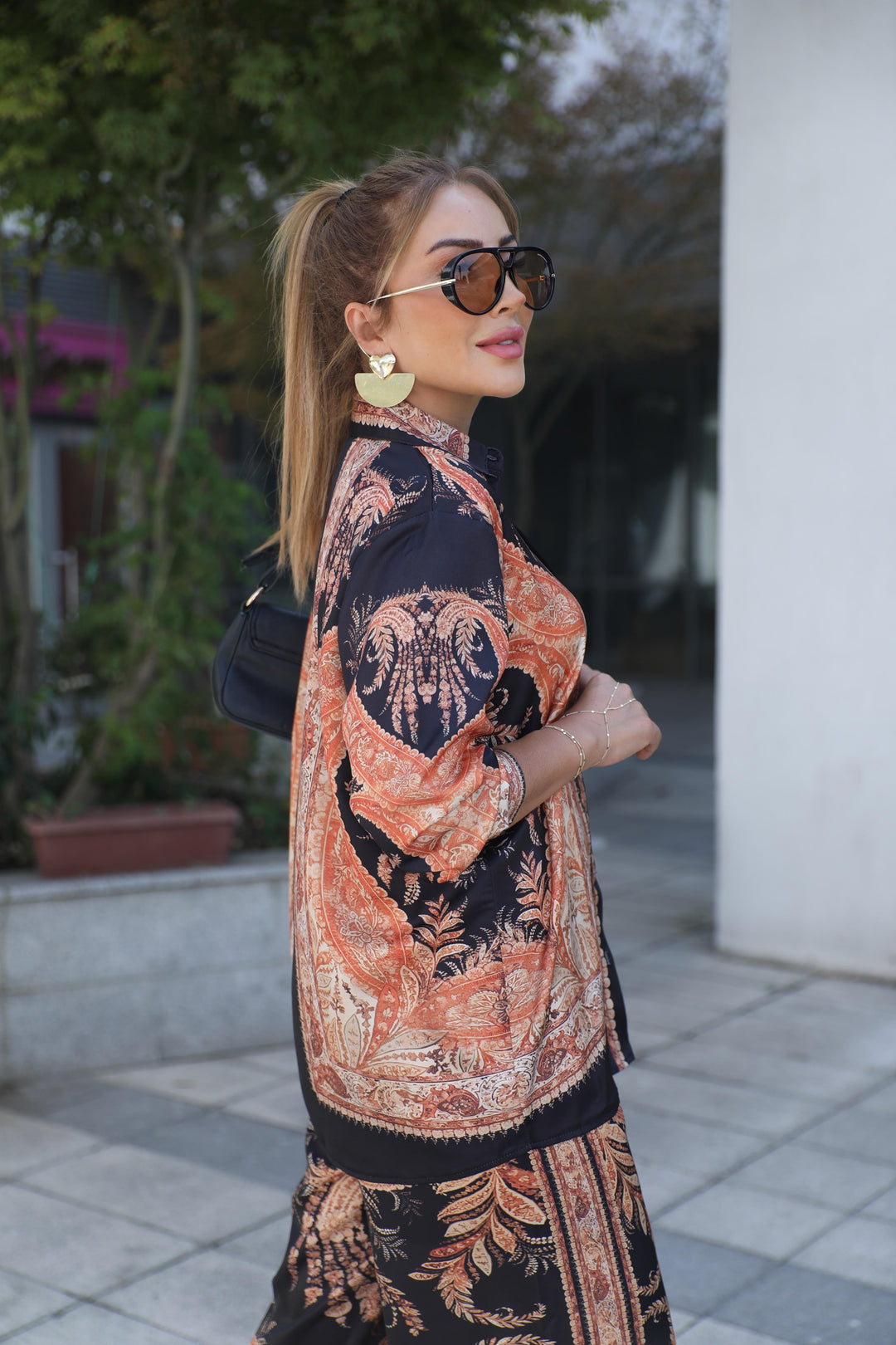 Alba Printed Coord Set