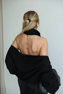 Liana Knitted Blouse with Coordinated Shrug
