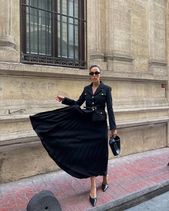 Tiffany Luxe Suit With Skirt