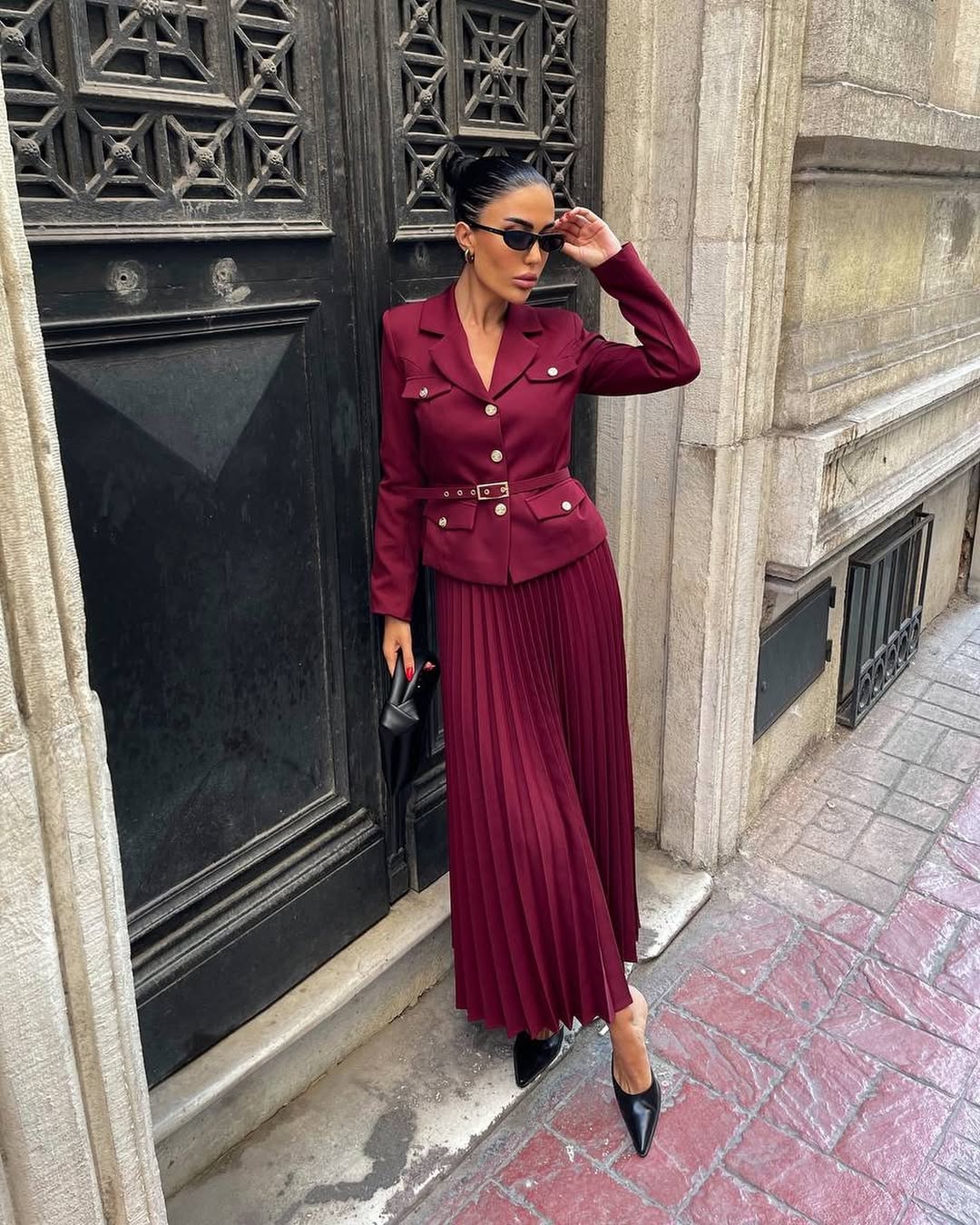 Tiffany Luxe Suit With Skirt