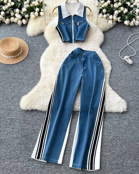 Johnson Denim Coord Set