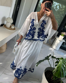 Isabel Embroidered Coordinated Set