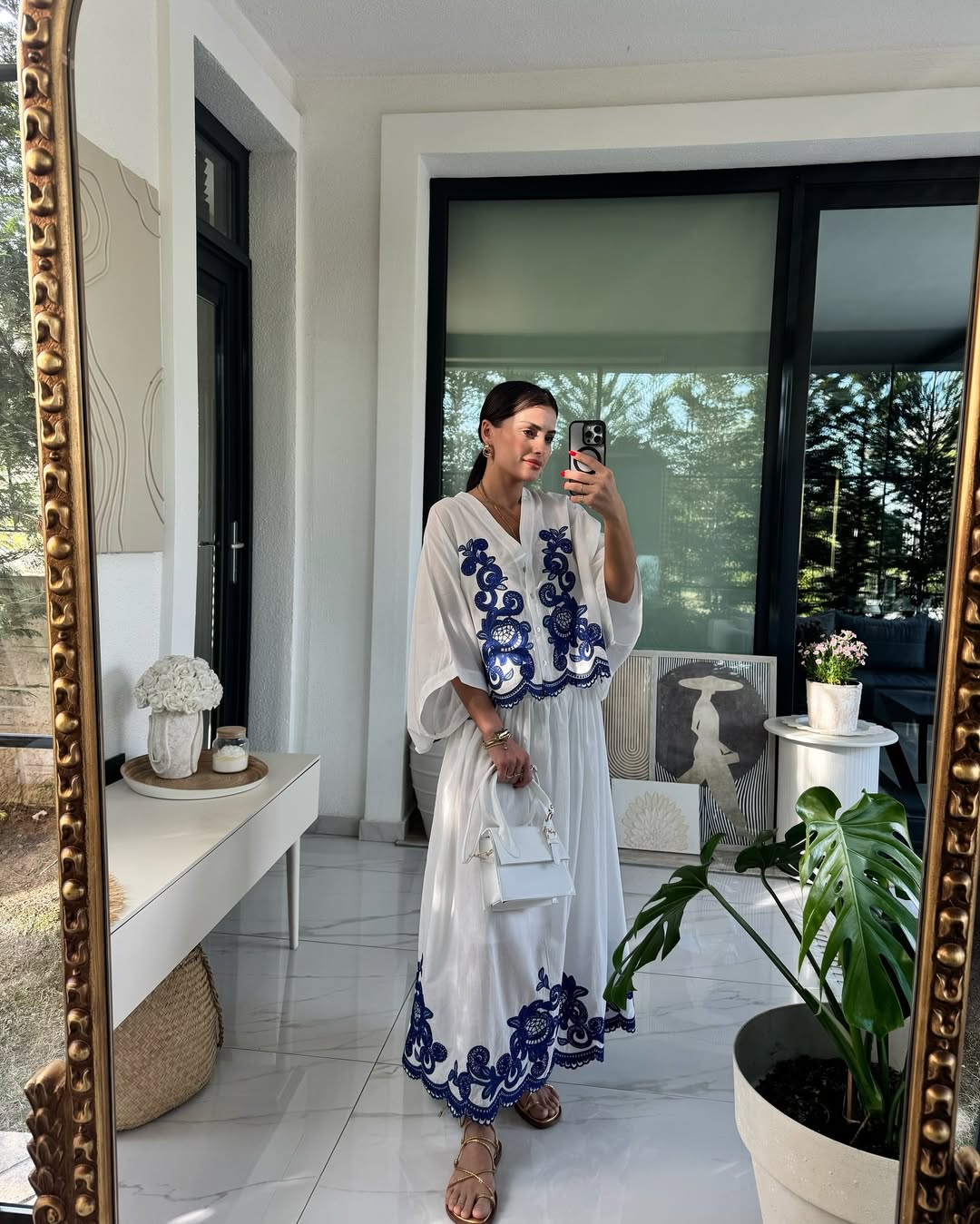 Isabel Embroidered Coordinated Set