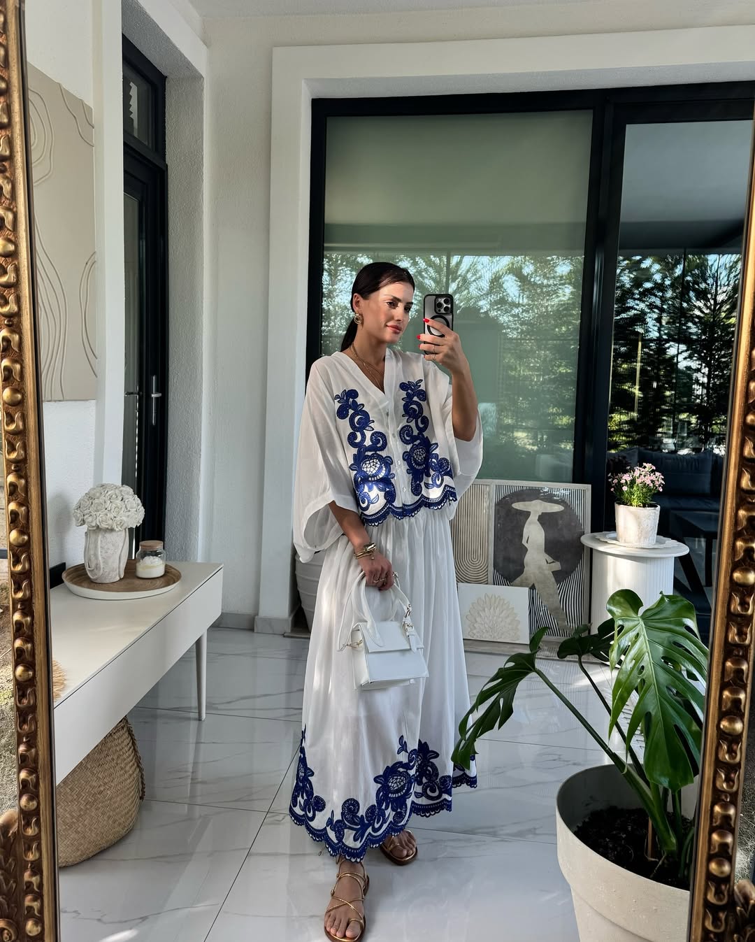 Isabel Embroidered Coordinated Set