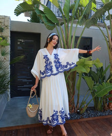 Isabel Embroidered Coordinated Set