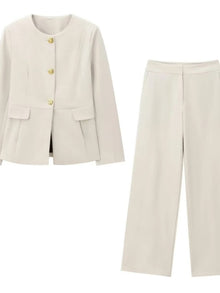 Orion Structured Blazer Set