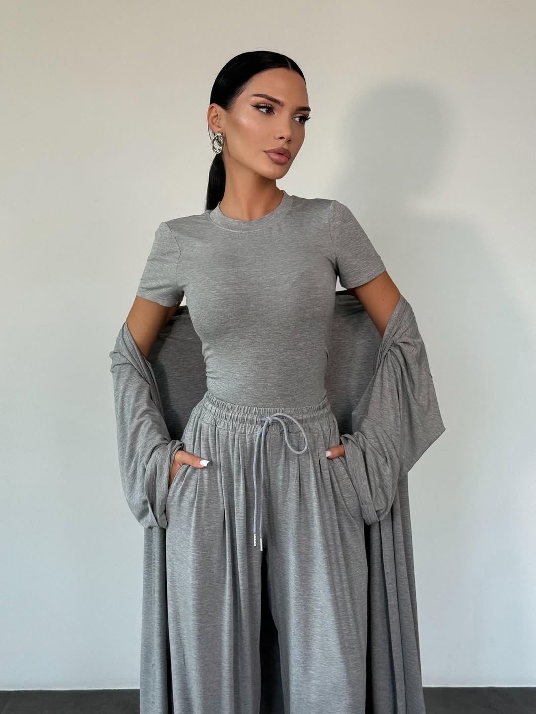 Genelia Three Piece Luxury TrackSets